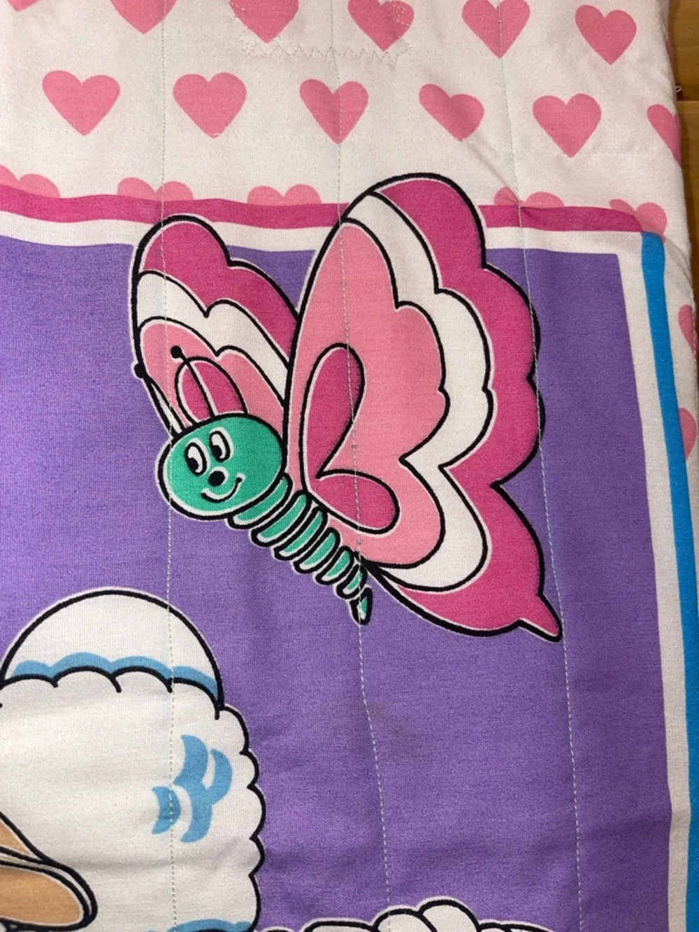 Pink & Purple Kids Tote Bag